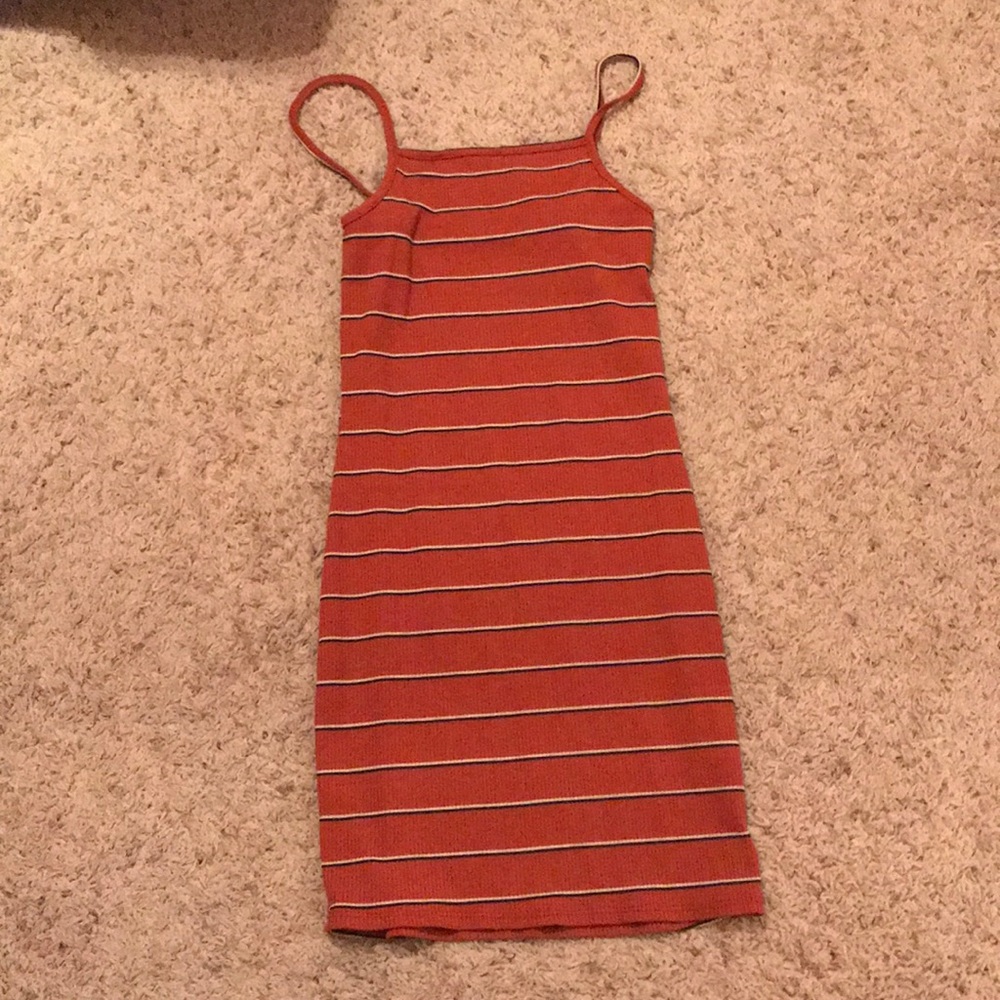 Rust colored dress